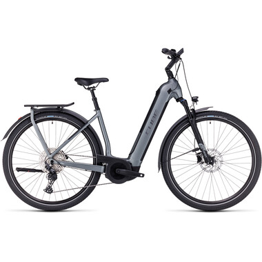 Bicicletta da Trekking Elettrica CUBE KATHMANDU HYBRID PRO 750 WAVE Grigio 2023 0